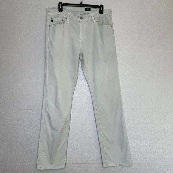 AG Adriano Goldschmied The Graduate Tailored Leg Chino Pants Men’s Size 33x32 - Picture 2 of 6